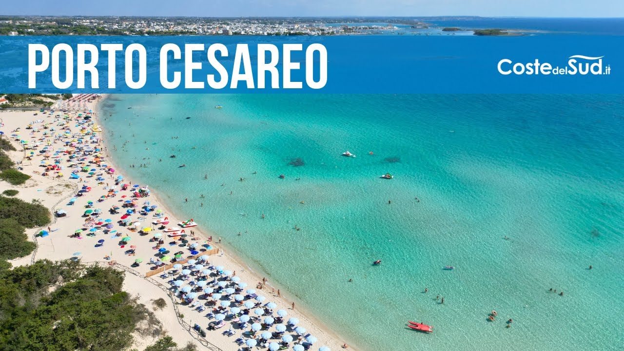 PORTO CESAREO: Il Cuore del Salento Ionico | Spiagge, Porto e Viste Aeree 🚁 COSTE DEL SUD