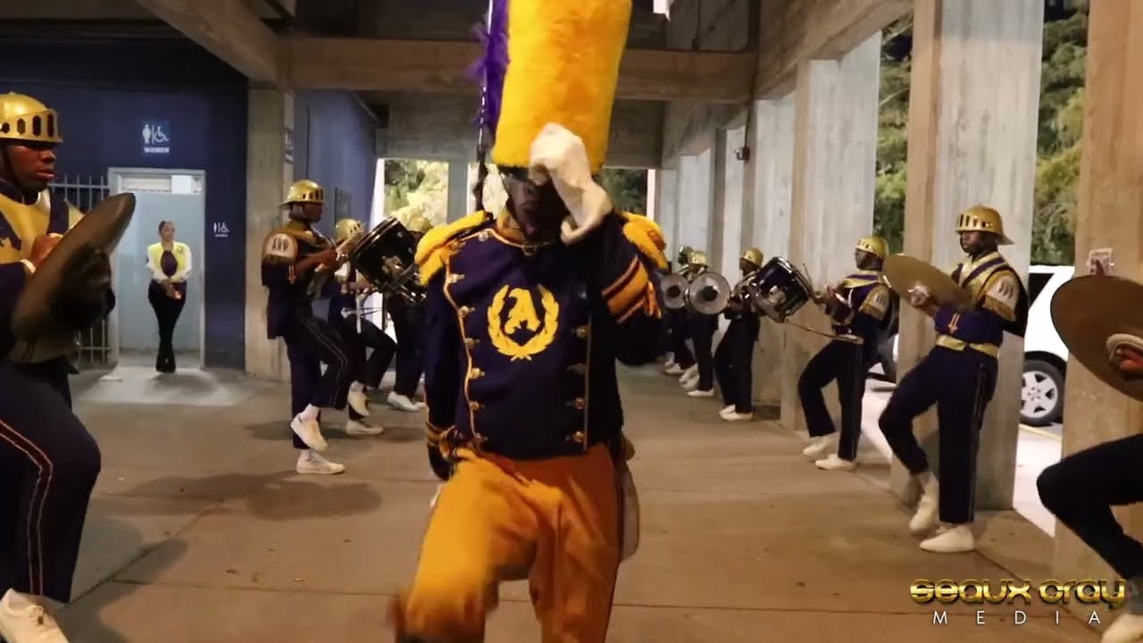 St. Augustine H.S. Marching 100 VS Carencro | Marching In | Playoffs Week 1