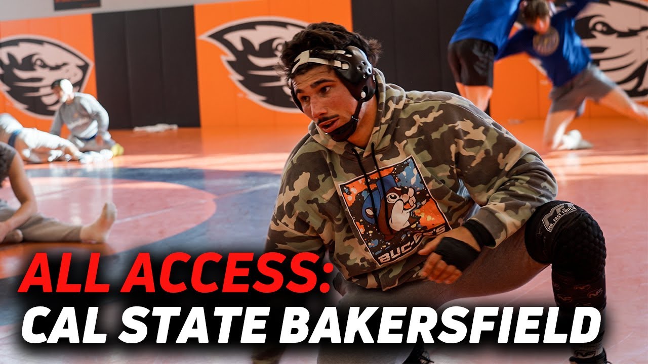 Inside A Division 1 Wrestling Practice With Cal State Bakersfield Before The Pac-12 Championships