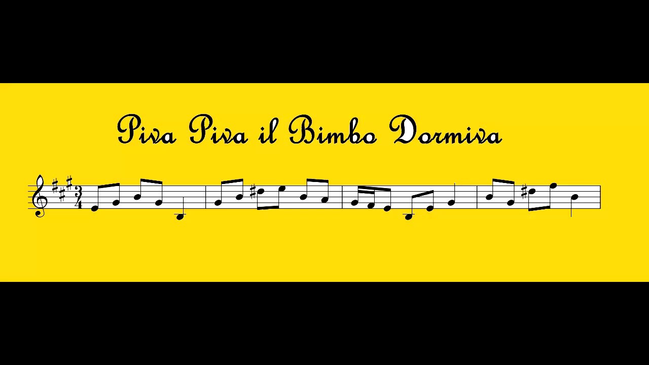 Piva Piva - natalizio italiano