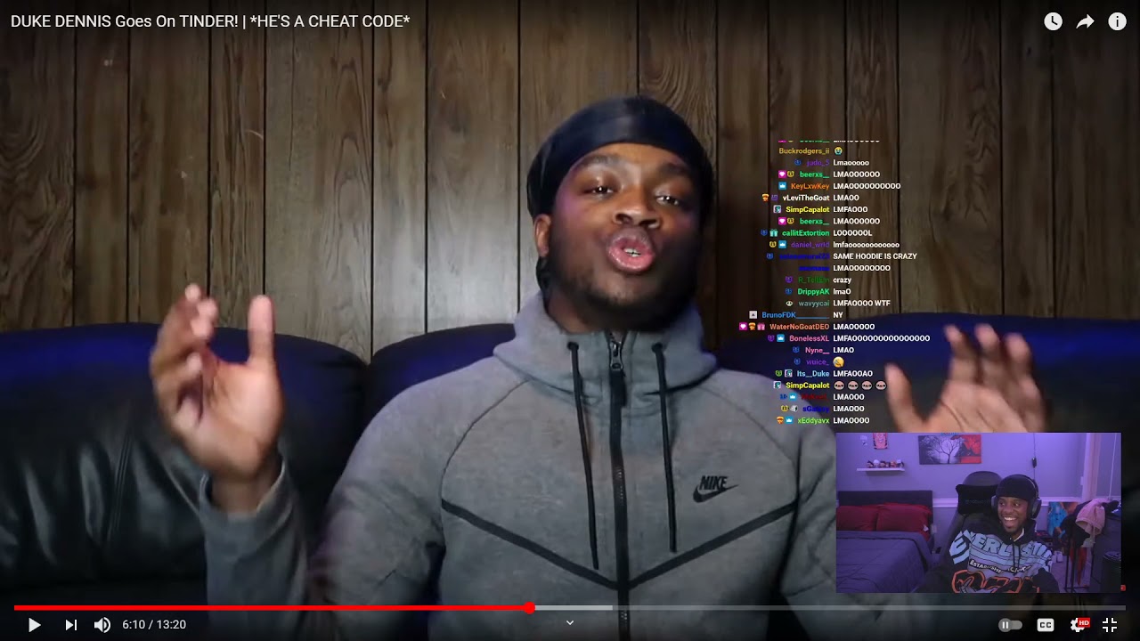 Scumtk Reacts To DUKE DENNIS Goes On TINDER! | *HE'S A CHEAT CODE*