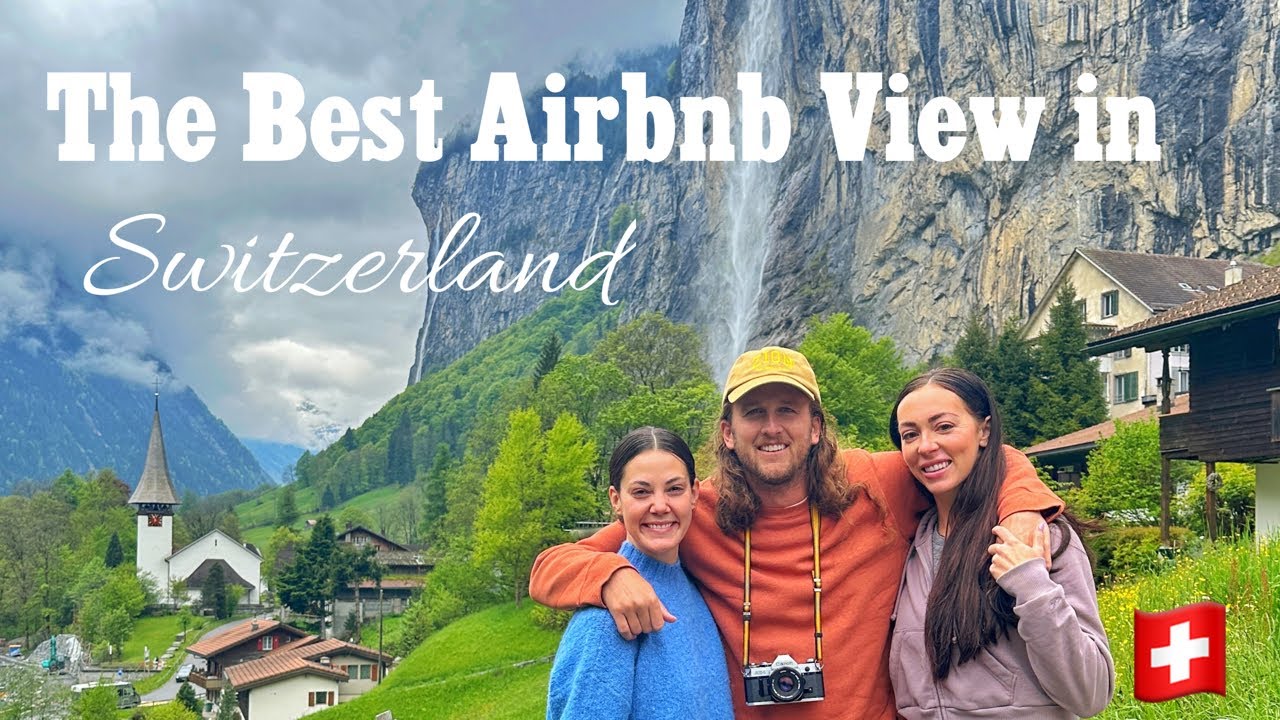 Лучший вид на Airbnb в Лаутербруннен, Швейцария!