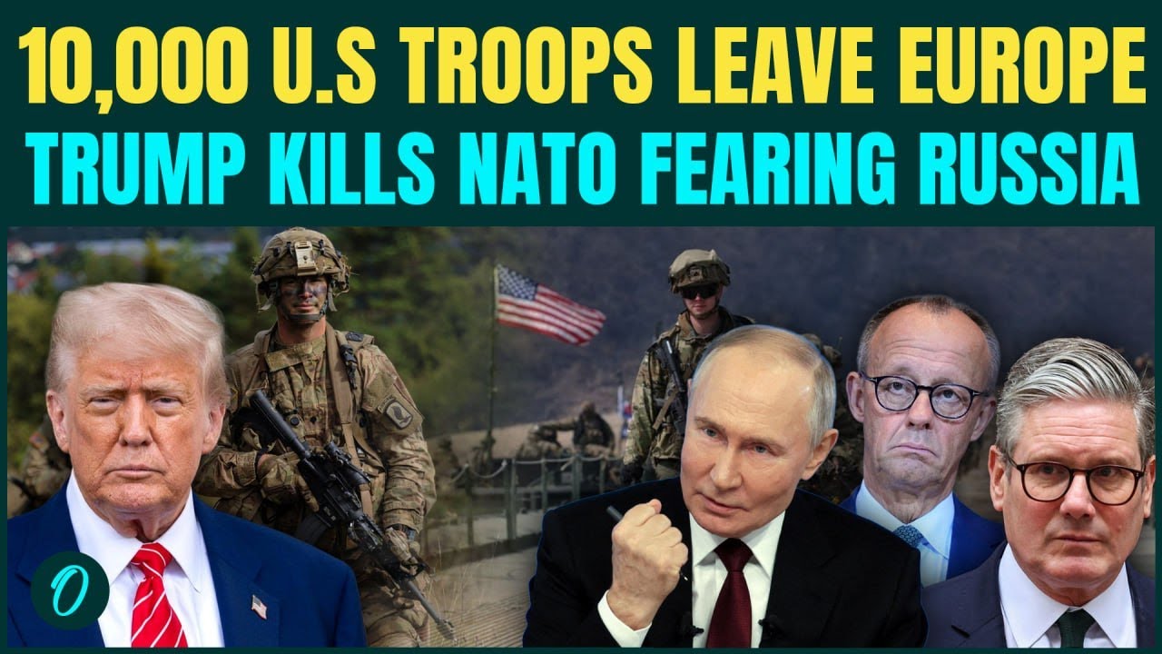Трамп ВЫВОДИТ 10 000 американских военных из Европы: конец НАТО близок, Россия и Китай объединяют...