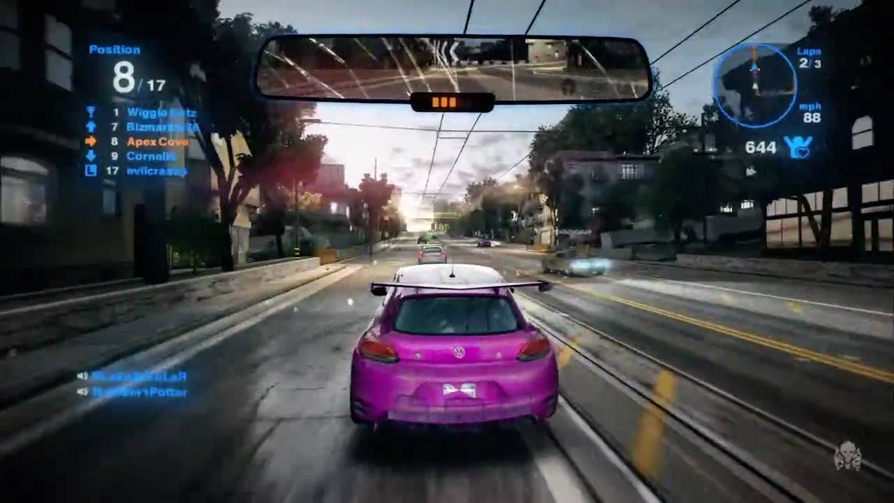Blur Multiplayer Gameplay - SanFran Russian Hill