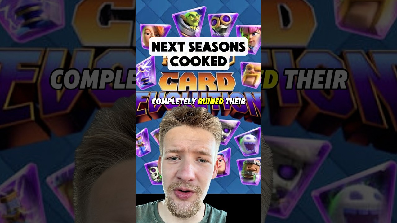 New card leaks are going to ruin the next season of #clashroyale #clashroyaleshorts