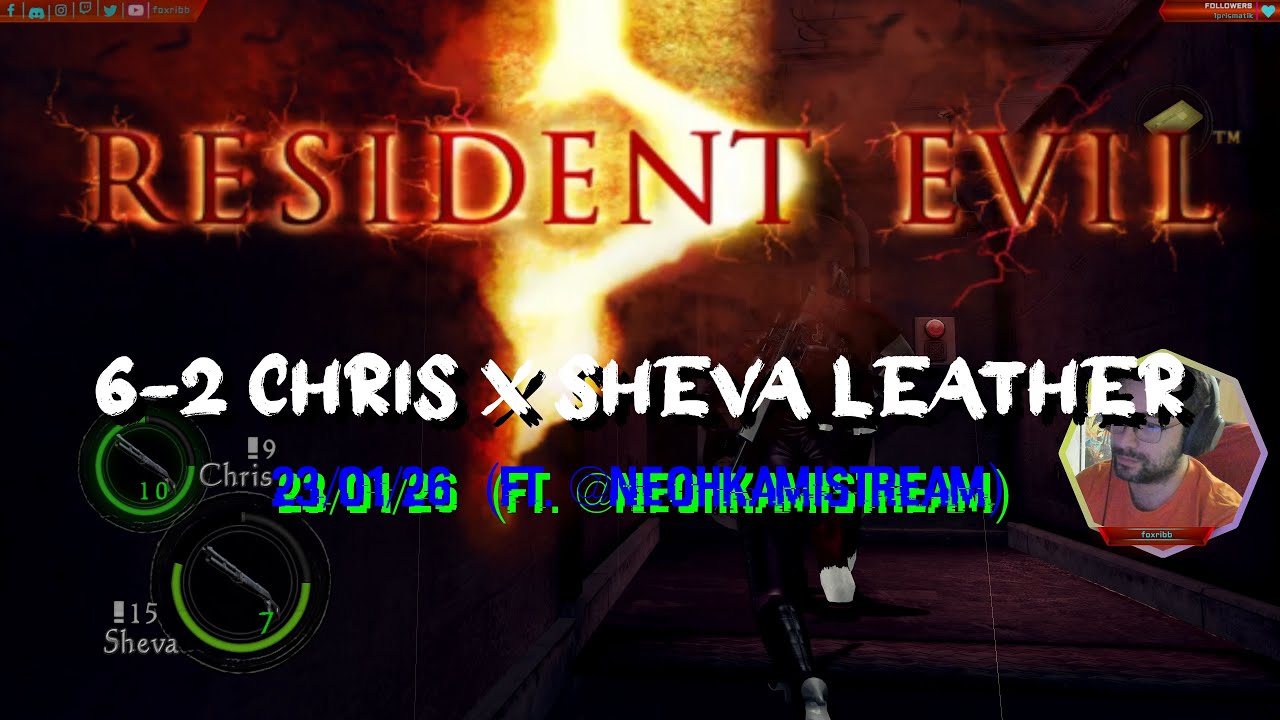 Resident Evil 5 - #16 [4K] - 6-2 Chris X Sheva Leather - 23/01/26 (ft. @NeohkamiSTREAM)