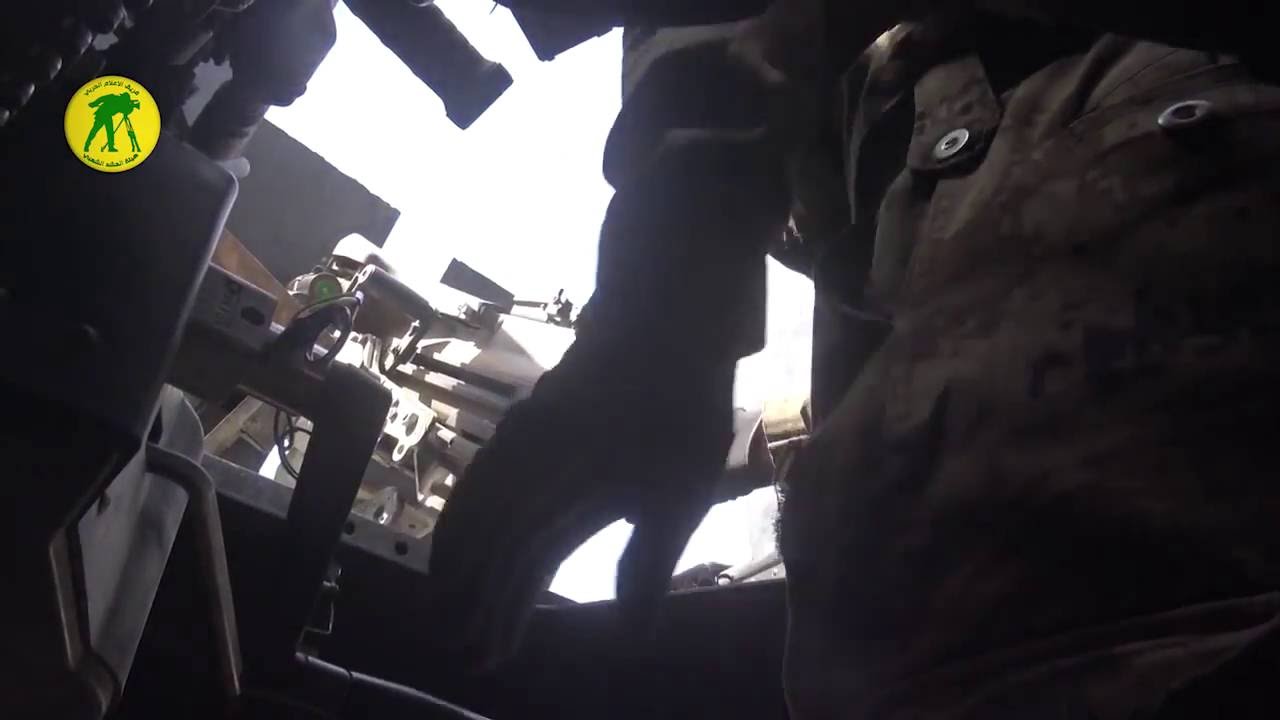 Iraqi Golden Division and Mi-28 helicopter in intense combat with ISIS forces in central Fallujah