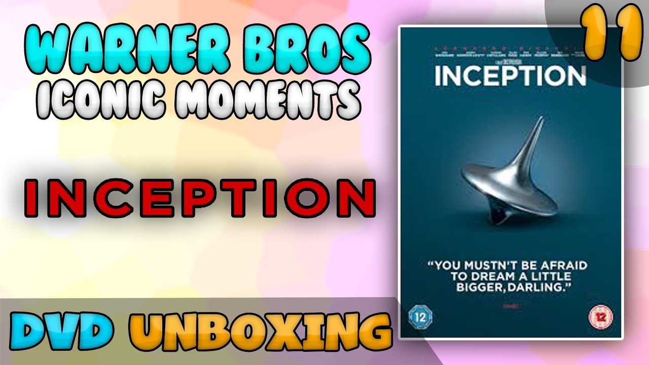 Inception (Iconic Moments #11) DVD UNBOXING