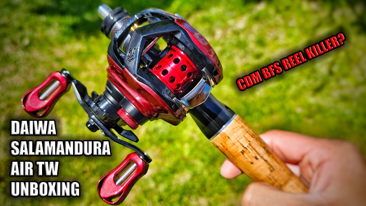 Распаковка катушки Daiwa Salamandura Air TW 8.1L BFS — убийца катушек CDM BFS?