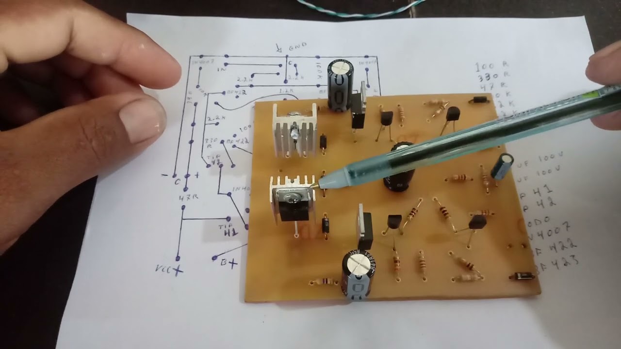 ESQUEMA DA PLACA EXITADORA