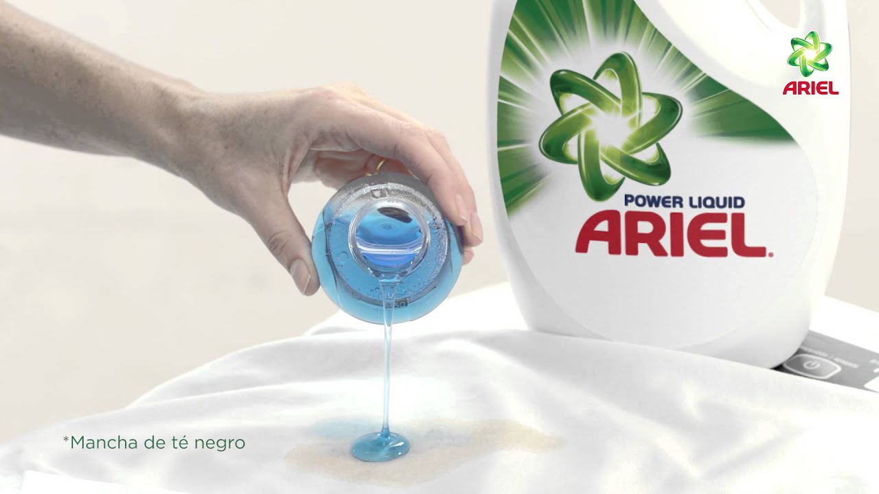 The Insiders Campaña Ariel Power Liquid Cómo usar
