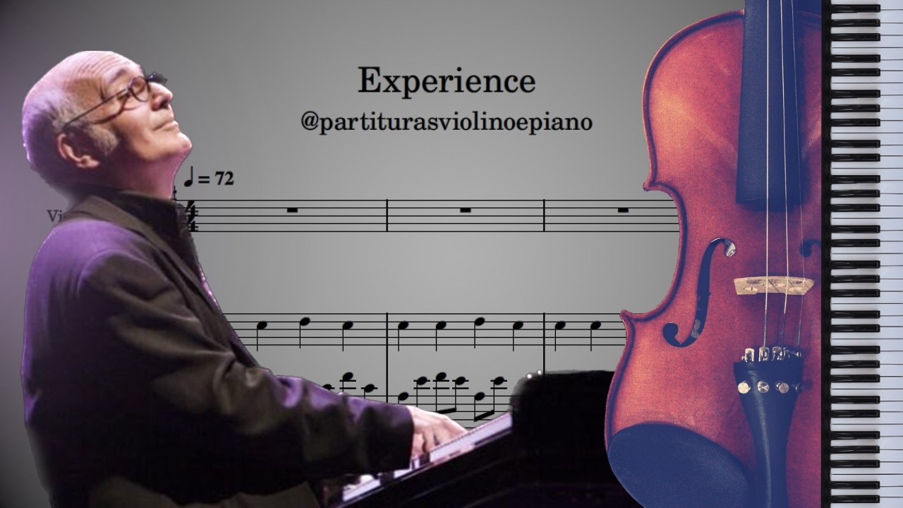 Experience - Ludovico Einaudi | Partitura Violino e Piano