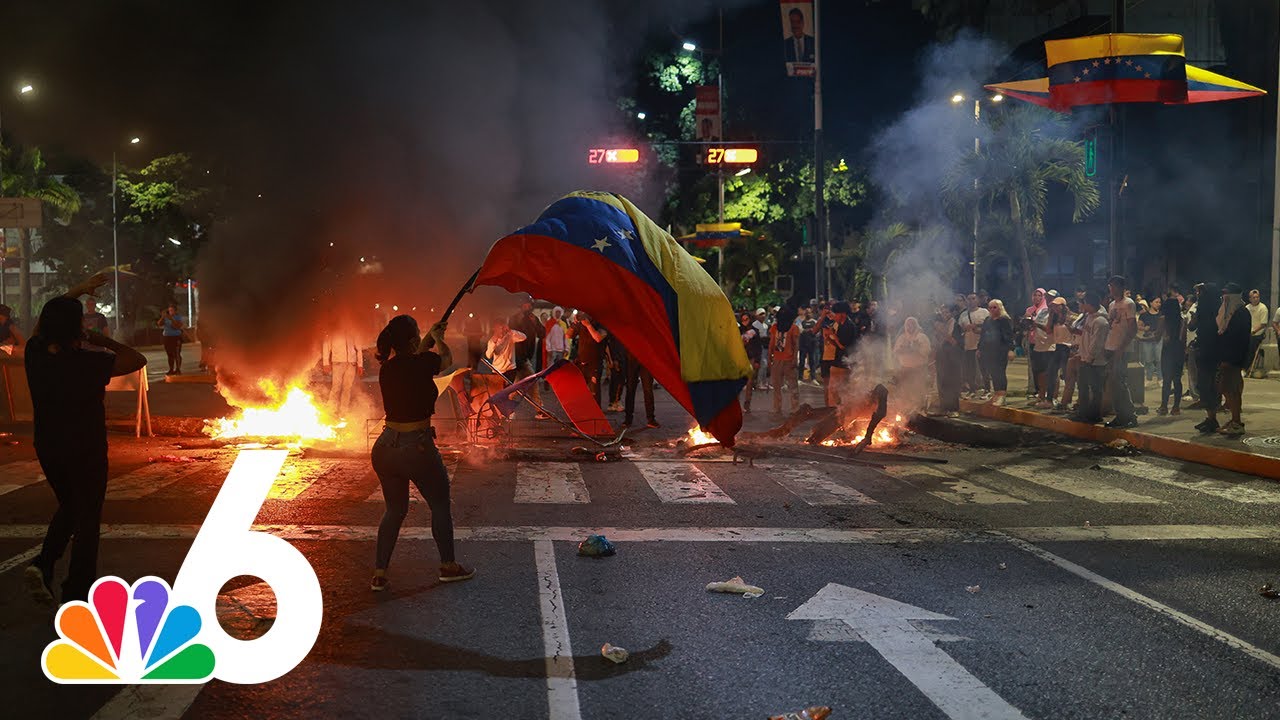 Tensions rise over outcome of Venezuela's election