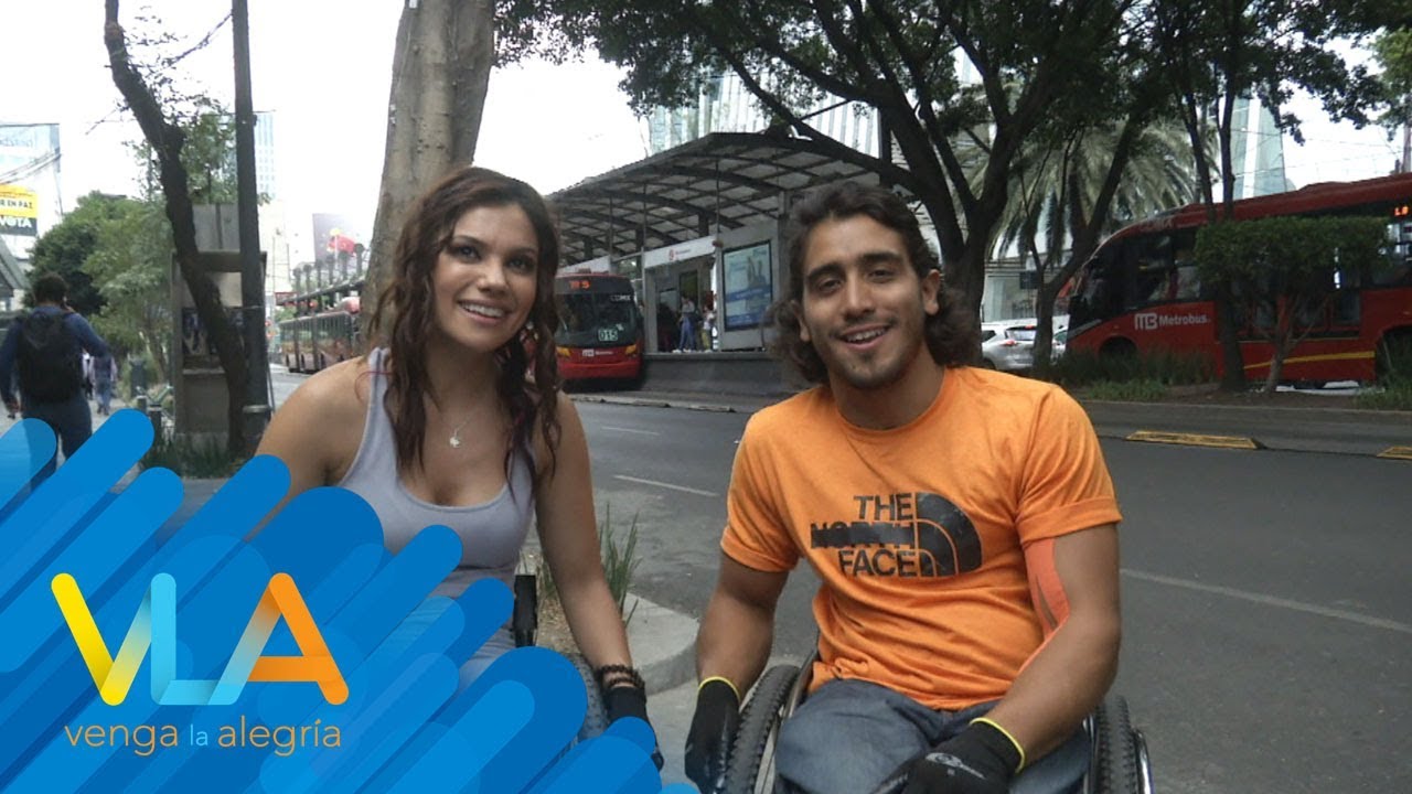 Cómo andar en silla de ruedas en la CDMX | Venga la Alegría