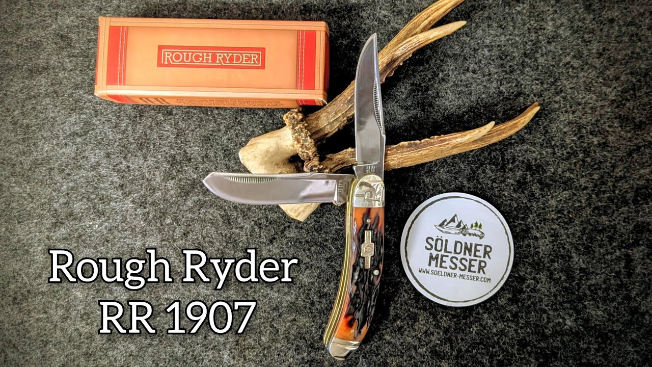 Rough Ryder RR1907 - Tolles Budget Messer in klassischer Optik 