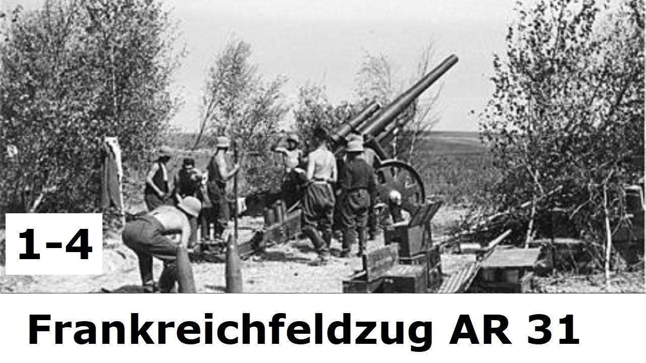 Auf nach Frankreich &ndash; Tagebuch eines Artilleristen im Westfeldzug 1940 / Teil 1 - 4