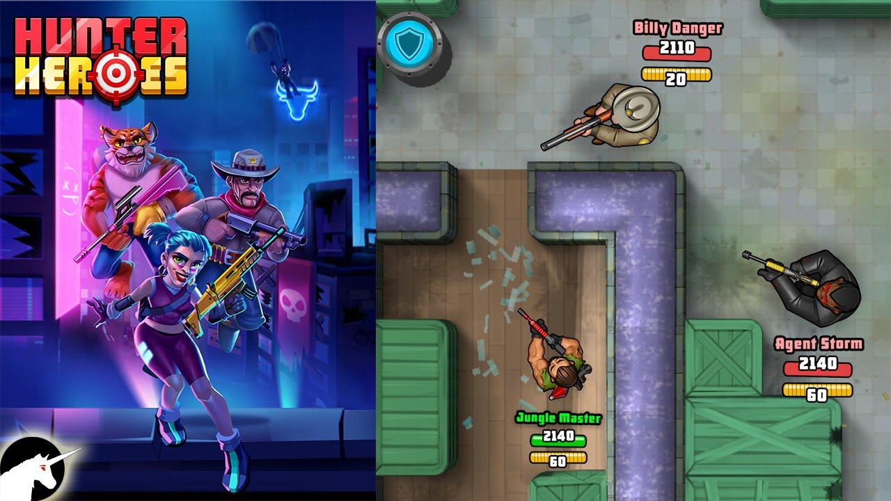 Hunter Heroes gameplay