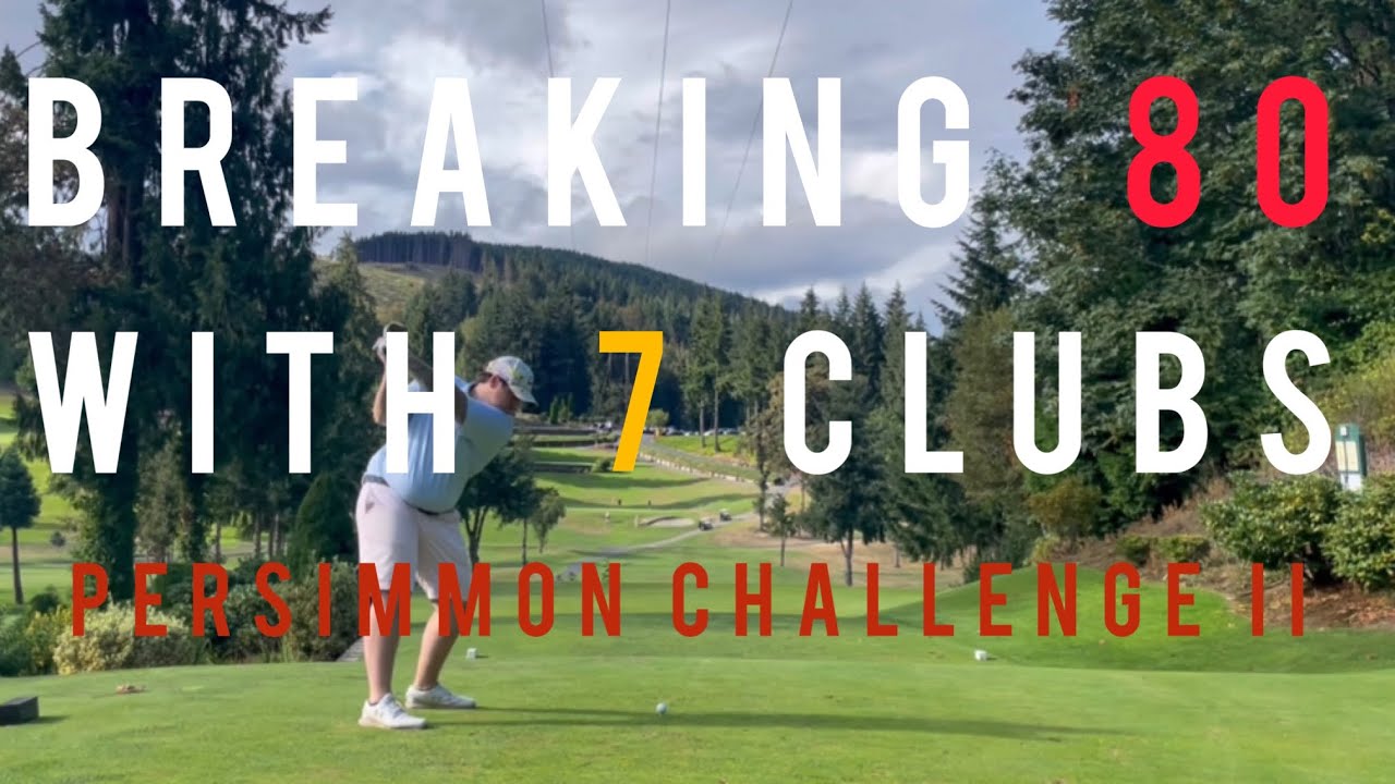 Breaking 80 with 7 Clubs - Persimmon Wood Challenge Attempt 2 | Part 1 (Holes 1-6)
