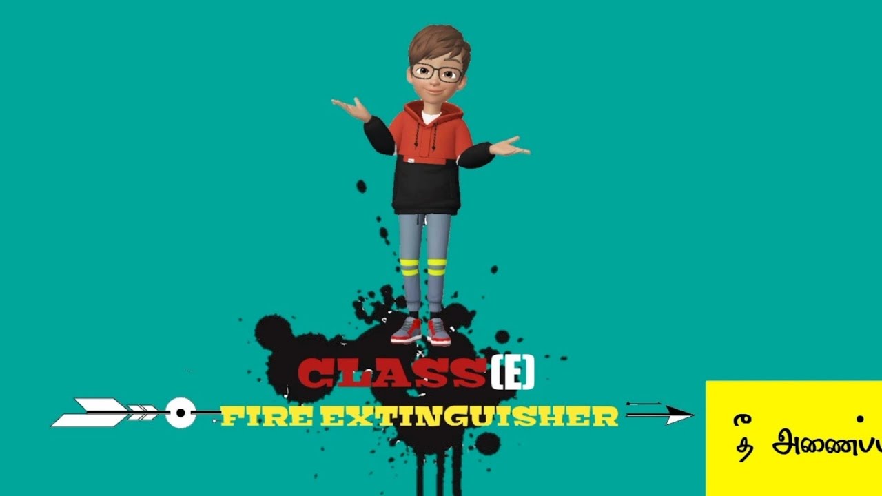 CLASS(E) FIRE EXTINGUISHER IN #TAMIL