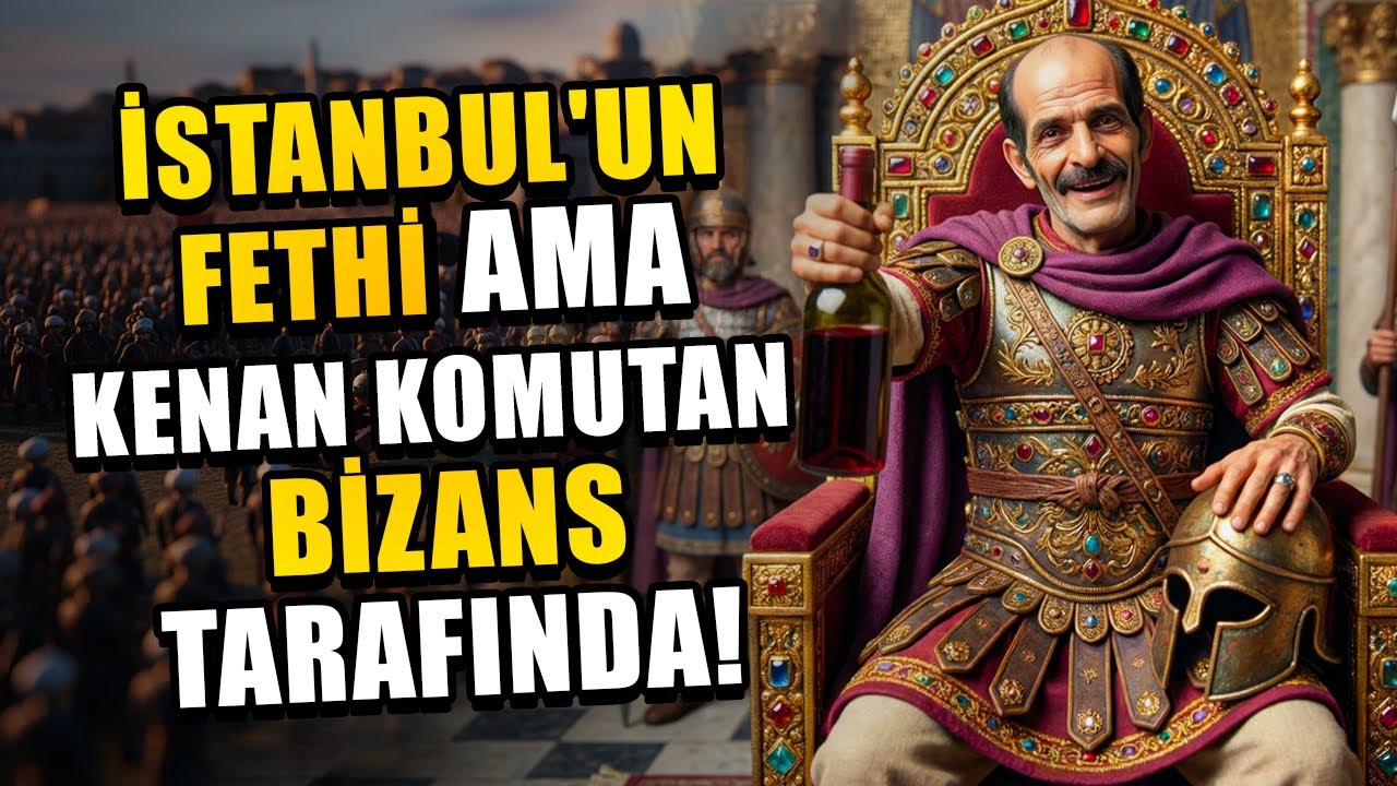 İSTANBUL'UN FETHİ AMA KENAN KOMUTAN BİZANS TARAFINDA! ⚔️🍷