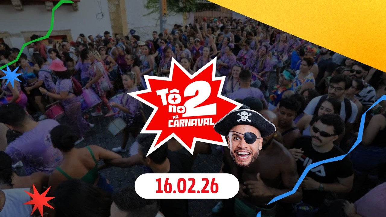 Carnaval de Olinda 2026 AO VIVO na TV Jornal | Tô no 2 - Dia 02 | 16/02/26 - OMelhorCarnaval
