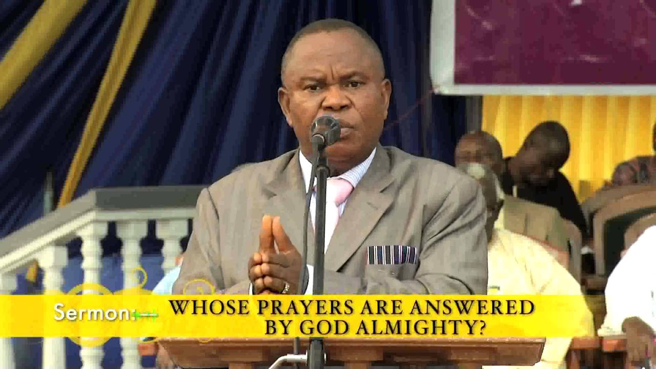 Whose prayers are answered by God?