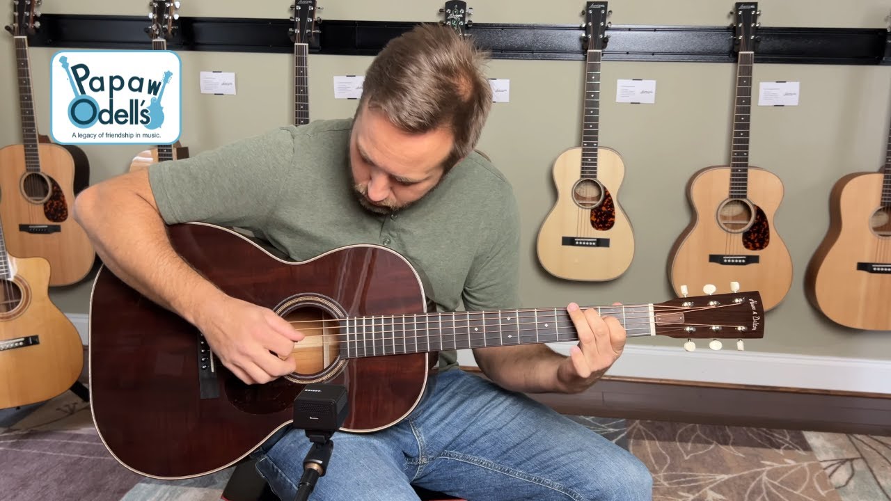 Huss and Dalton 000 12-Fret Custom Acoustic Guitar Demo