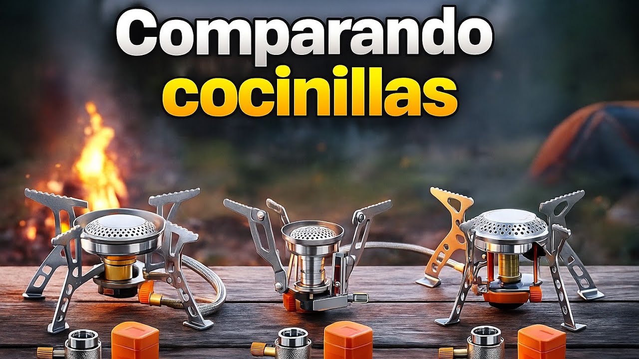 Comparando COCINILLAS A GAS 🔥 CAMPING Aliexpress 🛒 