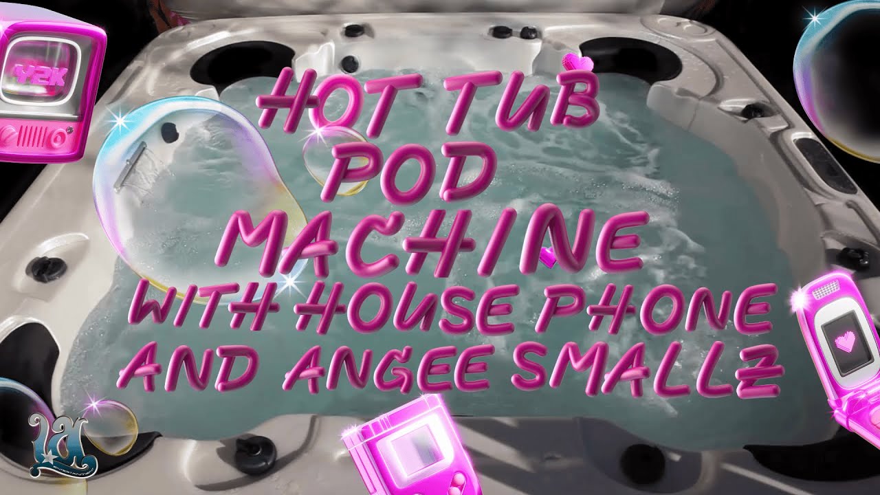 House Phone and Angee Smallz jump in a Hot Tub Pod Machine!