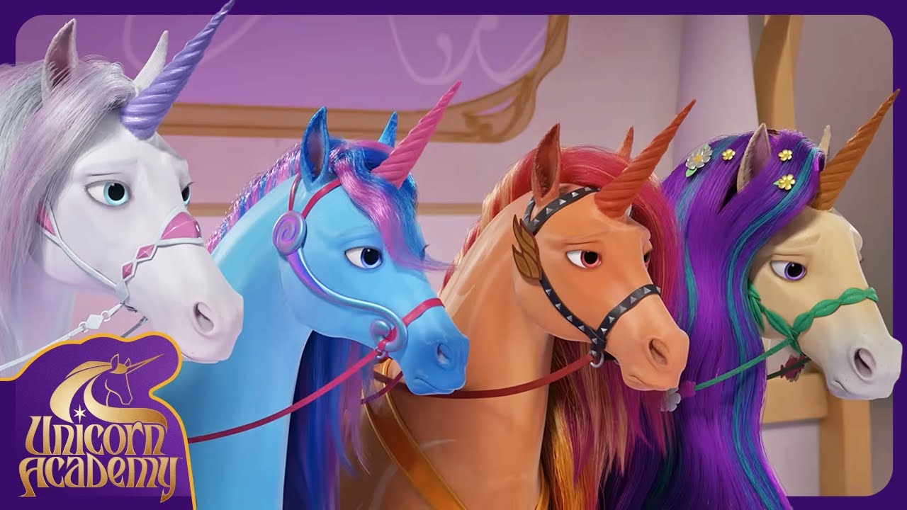 Unicorni senza magia! | Unicorn Academy Compilazione | Cartoni animati per bambini