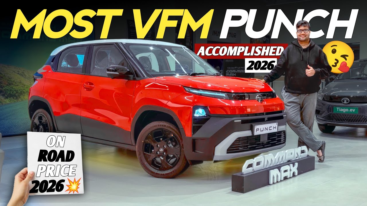 BEST VARIANT!🔥 New Tata Punch Facelift 2026 Model - On Road Price, Features, Full Review ✅