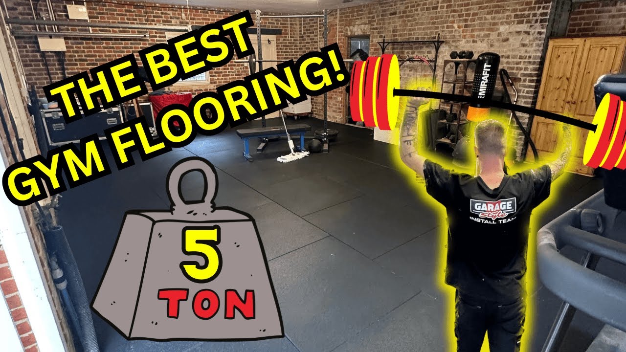 How To Install Rubber Gym Flooring - Garage Flooring