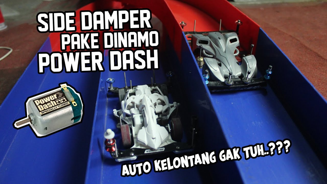TEST RUN TAMIYA SIDE DAMPER | FMA CHASSIS DINAMO HYPER DASH