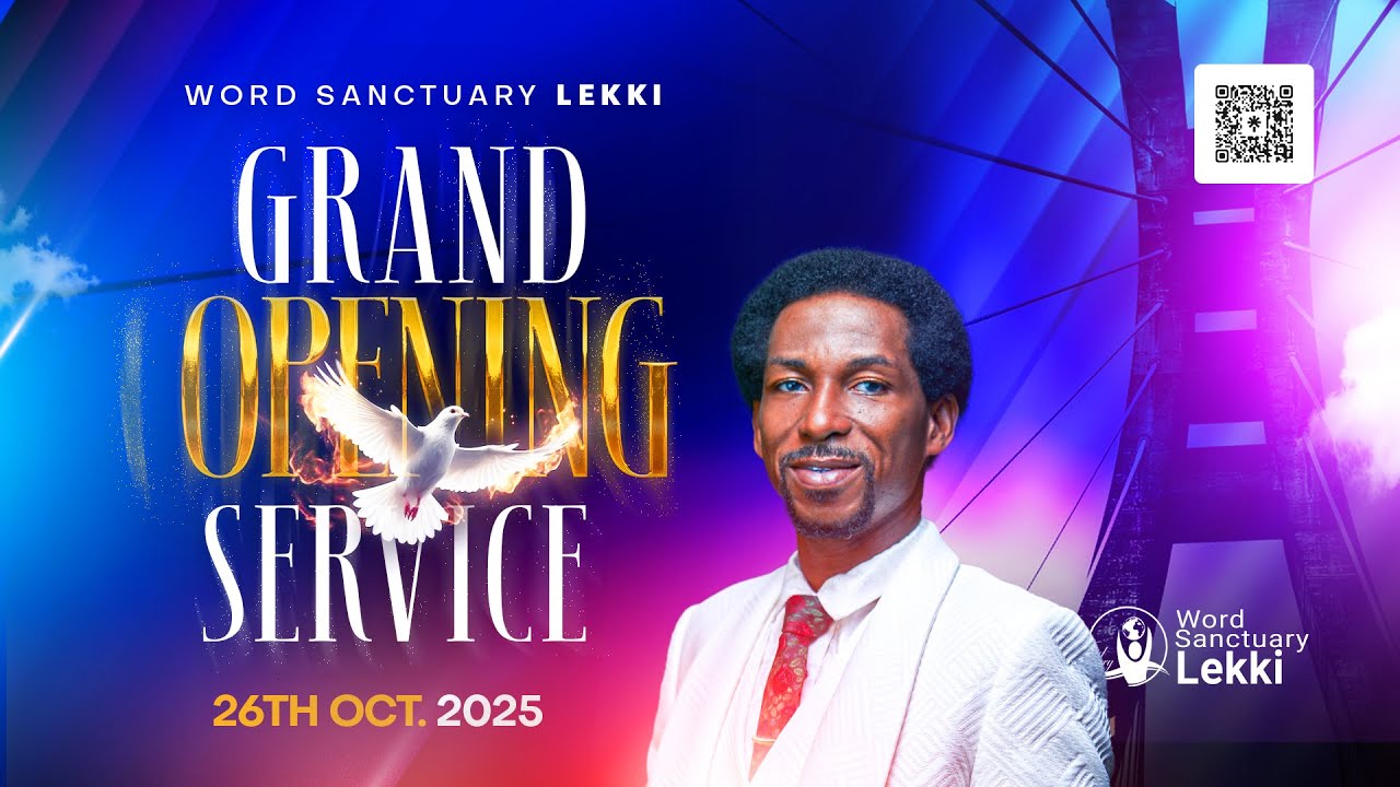 WORD SANCTUARY LEKKI INAUGURAL SERVICE | 26TH OCTOBER, 2025 | PASTOR TEMPLE OMOLEHIN