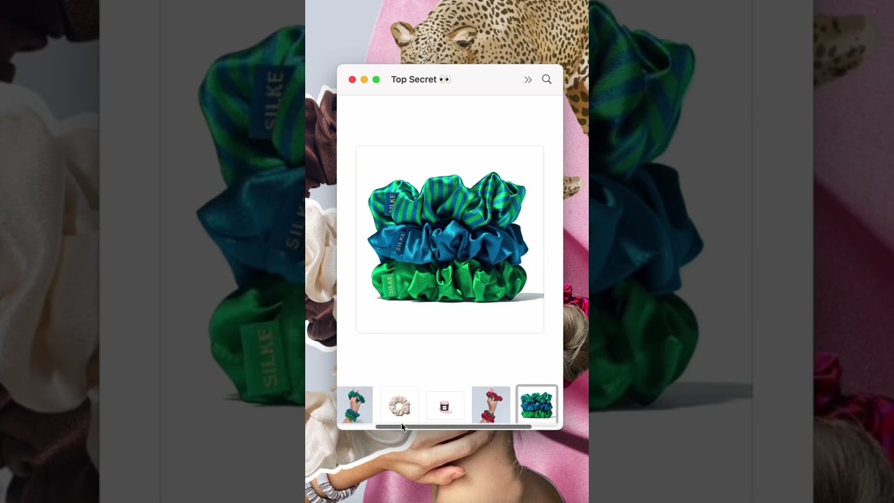 The NEW SILKE Scrunchies are here!
