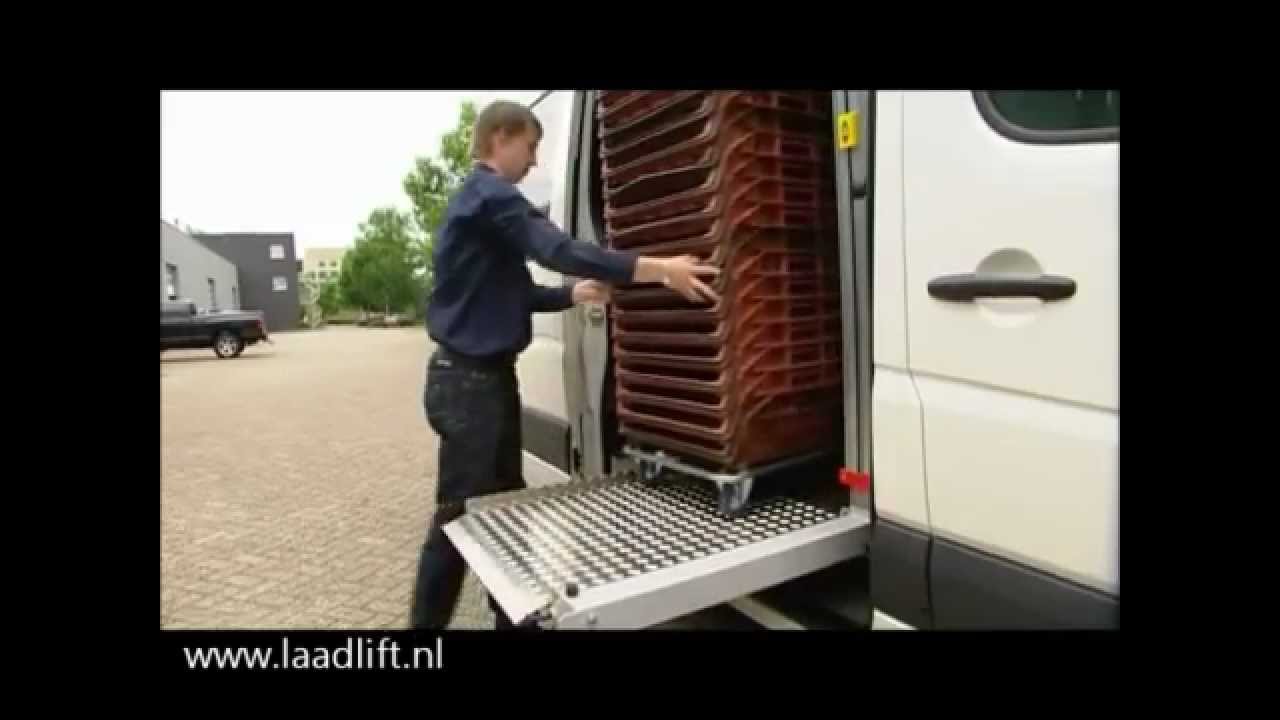 Laadlift Art-lift tilhulp zijlift schuifdeur bestelwagen