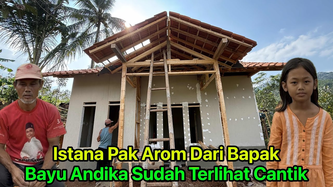 Progres Rumah Pak Arom Dari Bapak Bayu Andika Menuju Finishing 