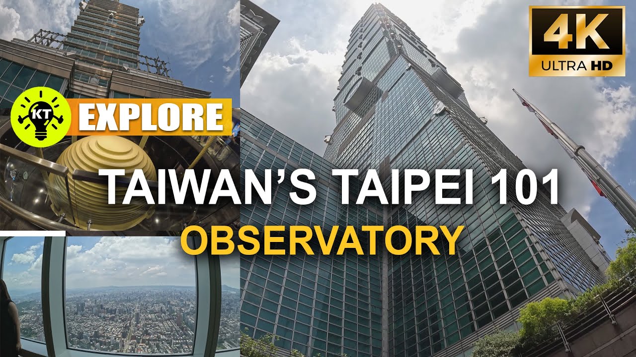 Explore TAIPEI 101 OBSERVATORY TAIWAN TRAVEL Itinerary Backpacking Solo Travel  Vacation Trip Asia