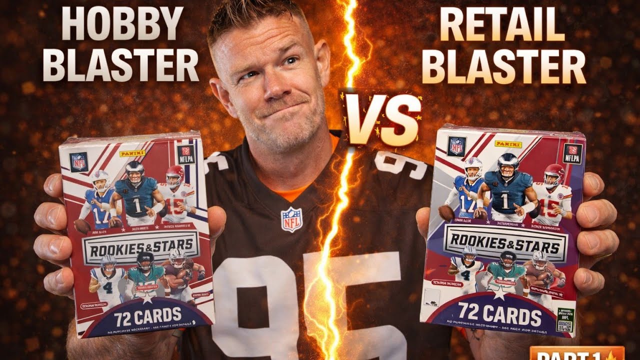 HOBBY vs RETAIL BLASTER BATTLE 🔥 ROOKIES AND STARS 💫 Part 1