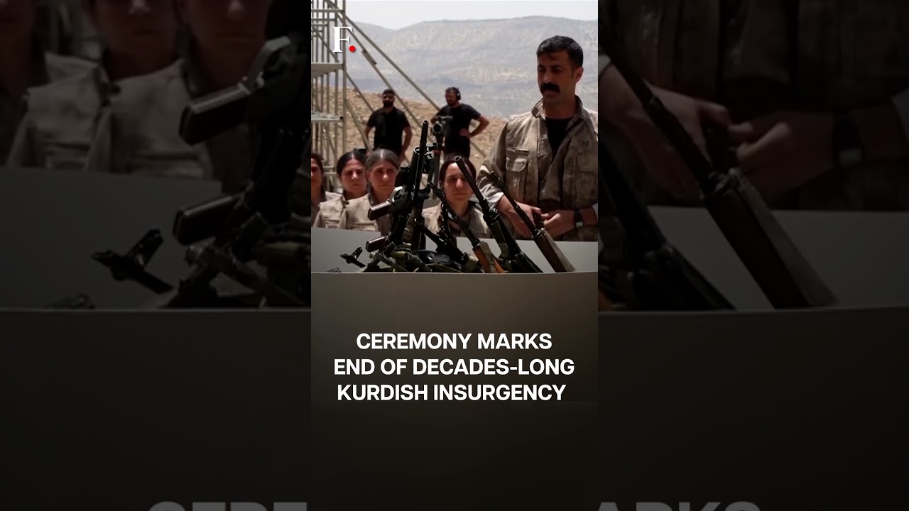 Iraq: Kurdish PKK Fighters Burn Weapons in Step Toward Peace With Turkey | Subscribe to Firstpost