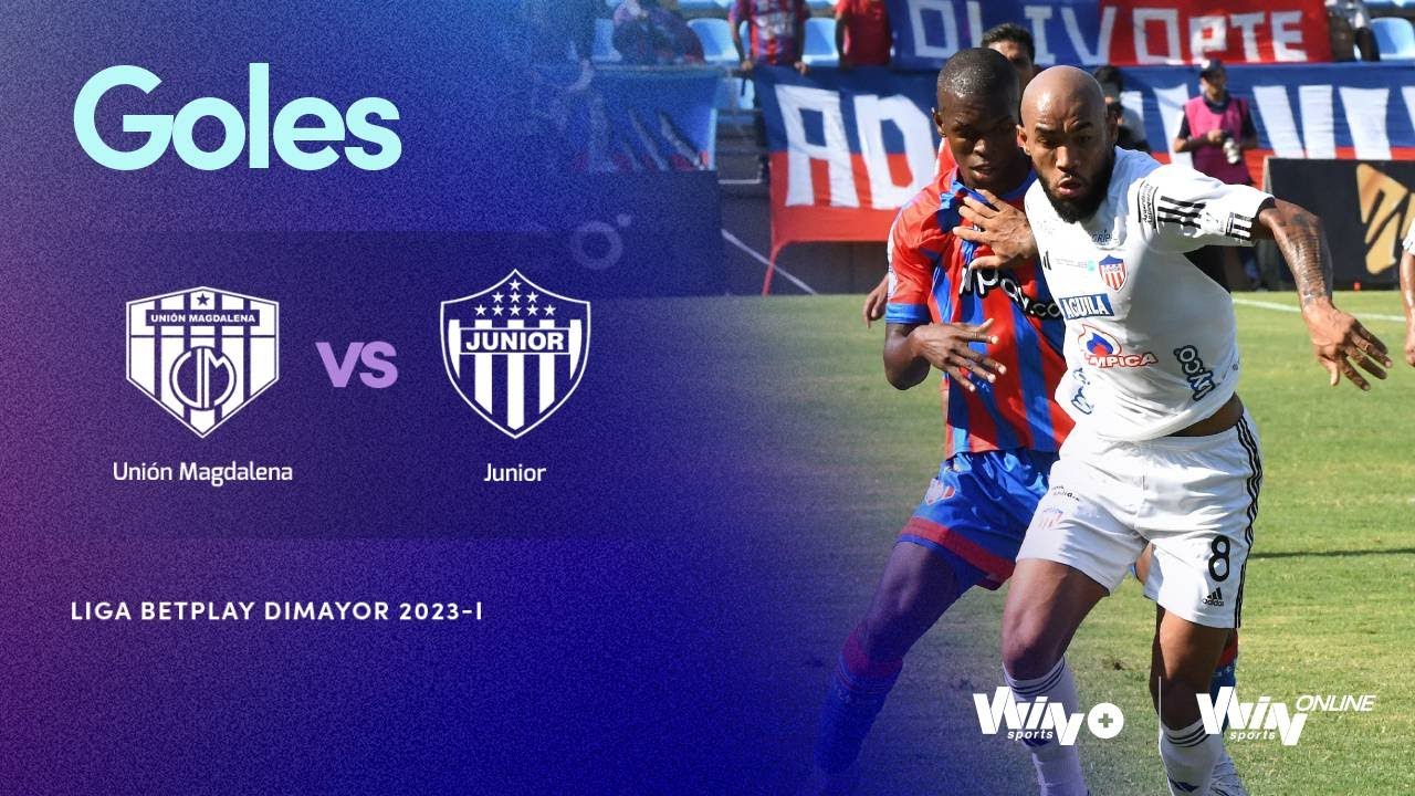 Unión Magdalena vs. Junior (goles) | Liga BetPlay Dimayor 2023- 1 | Fecha 10