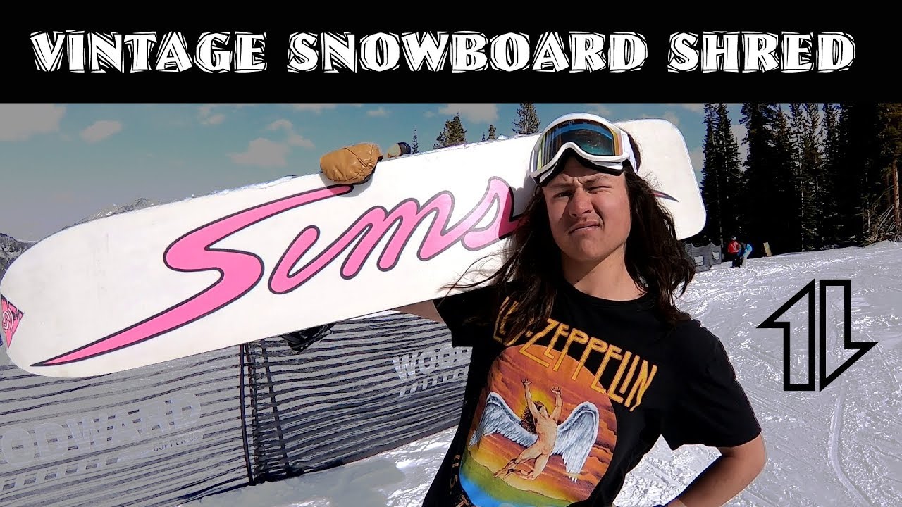 Vintage 80's Sims Shred with David Jones and Johnathan Buckhouse