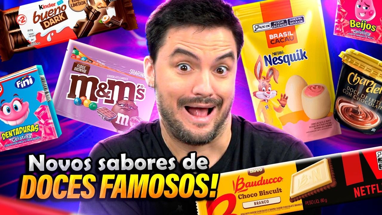DOCES FAMOSOS LANÇARAM NOVOS SABORES - QUAL VALE A PENA?