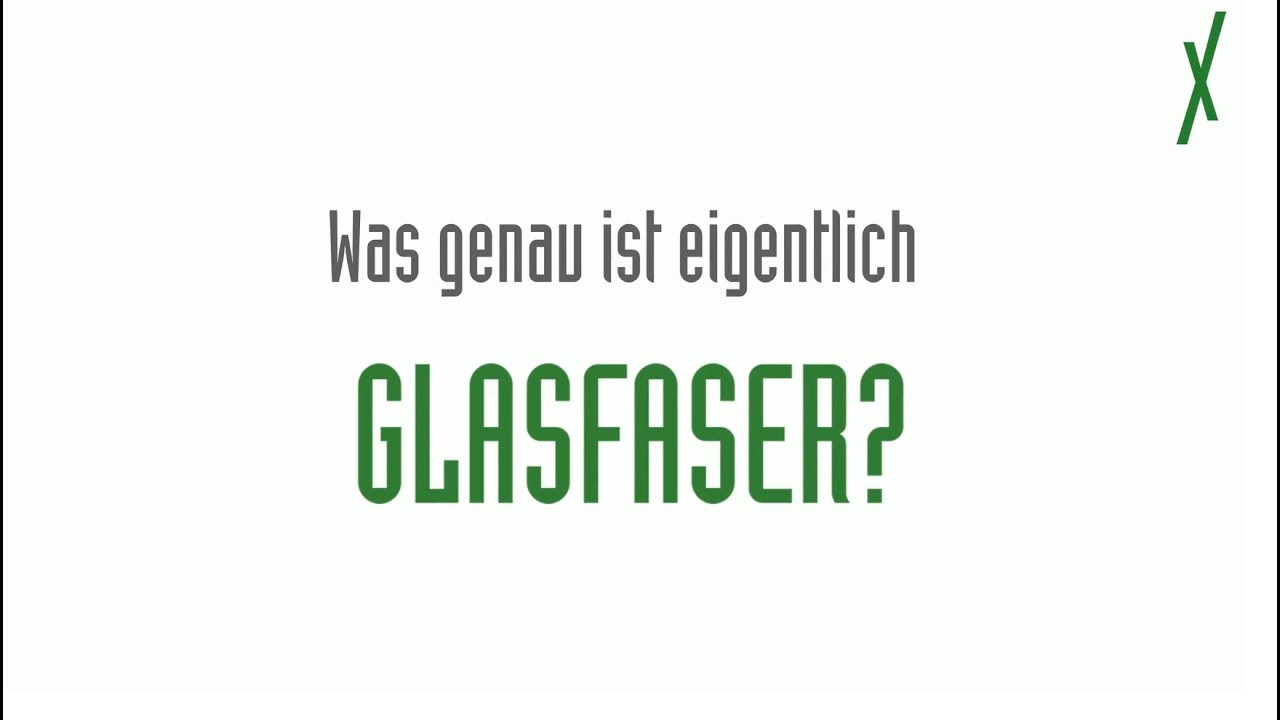 Was ist &uuml;berhaupt Glasfaser?