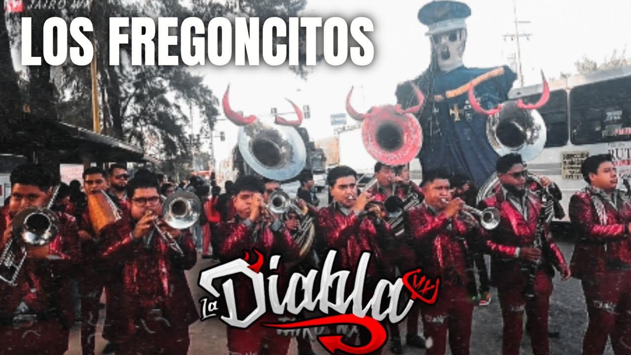 LOS FREGONCITOS 🔥 BANDA LA DIABLA/ POP CHILENAS / OLVIDARTE NUNCA/ - el infierno musical de México 🥁
