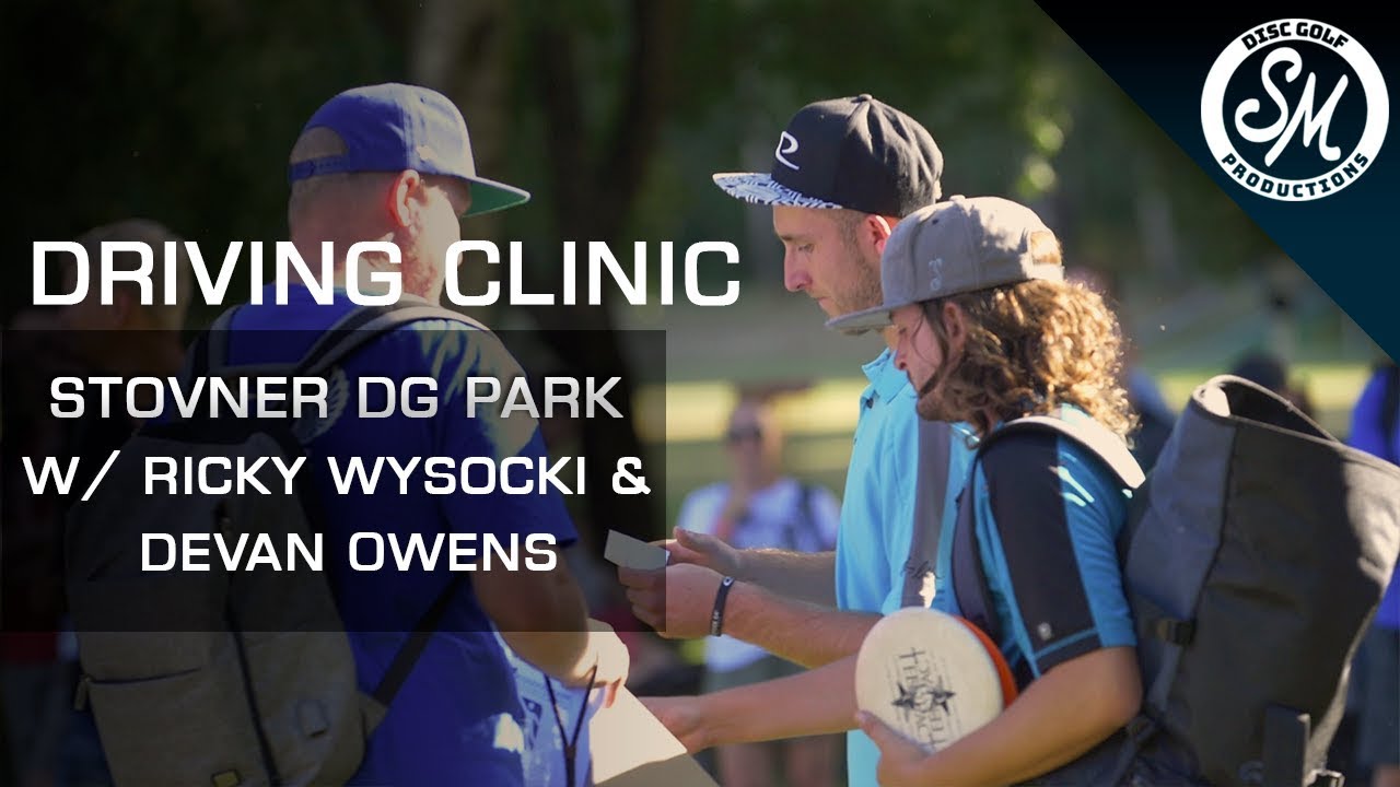 Ricky Wysocki & Devan Owens Driving clinic in Stovner | Presented by Guru Disc Golf