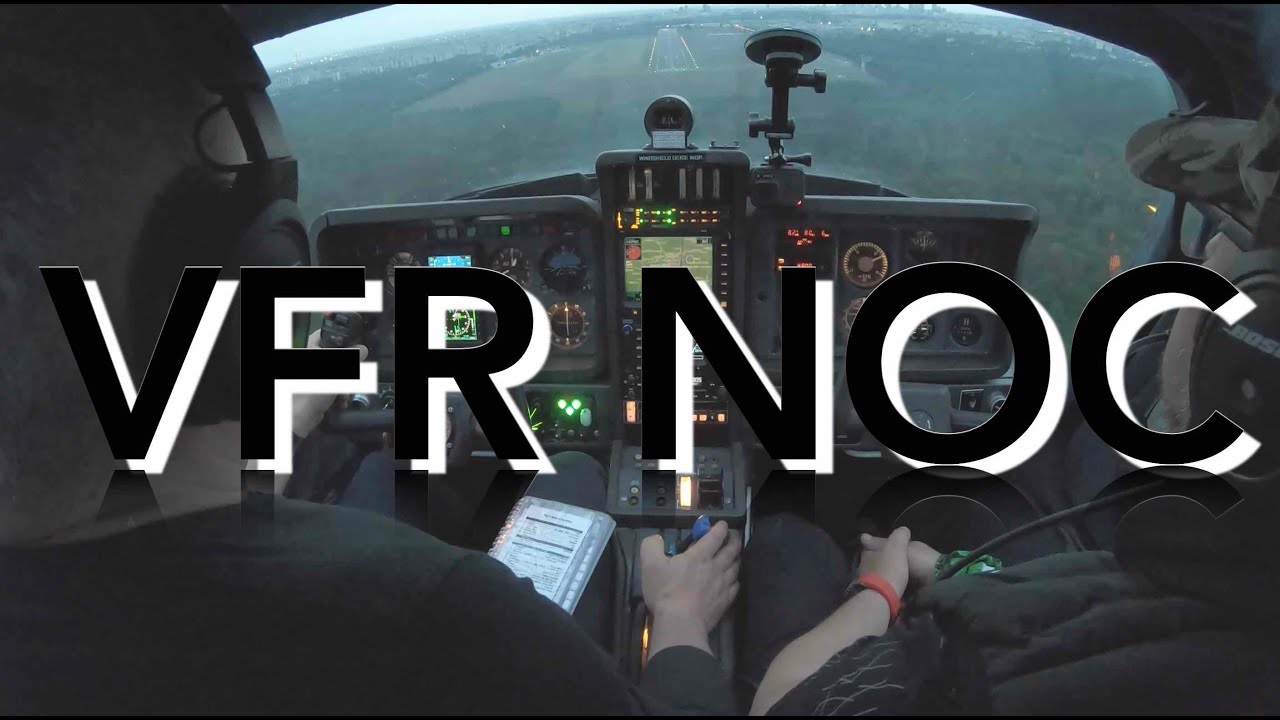 Latanie nocne, czyli VFR NOC