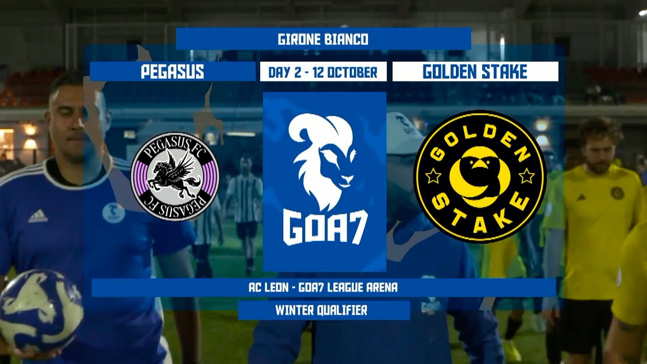 GOA7LEAGUE - PEGASUS VS GOLDEN STAKE | INTEGRALE  | Winter qualifier day 2