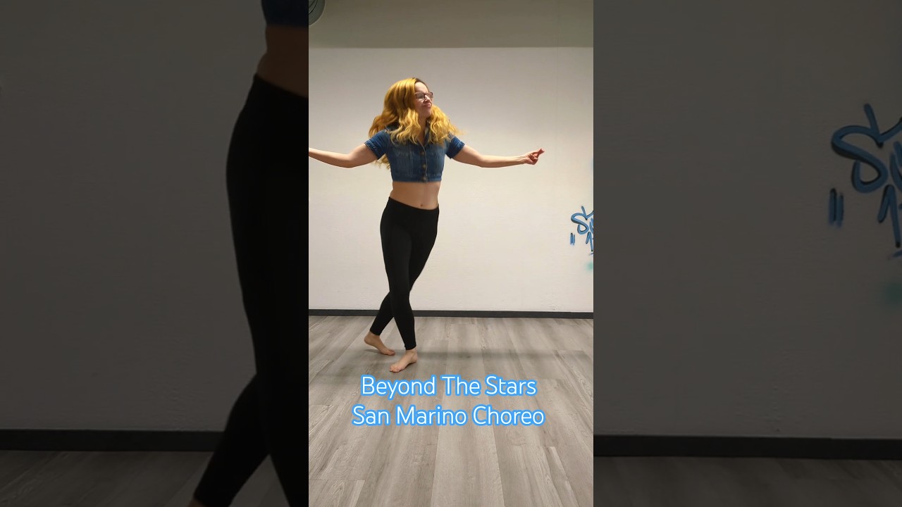 Junior Eurovision 2025 "Beyond The Stars" Martina CRV San Marino SHUFFLE DANCE 