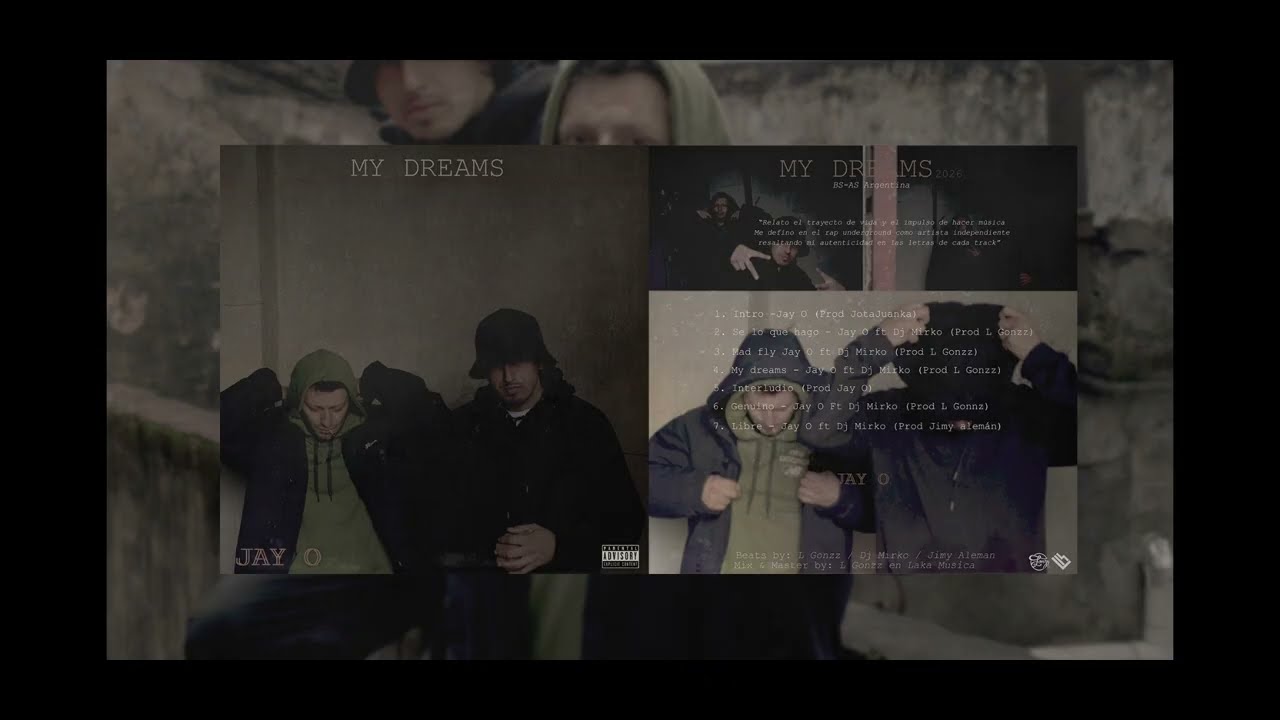 Jay O – MY DREAMS (Full EP Tape) | Prod. L Gonzz | Scratchings x Dj Mirko